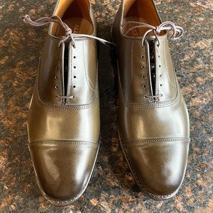 Allen Edmond Park Avenue Olive Size 9